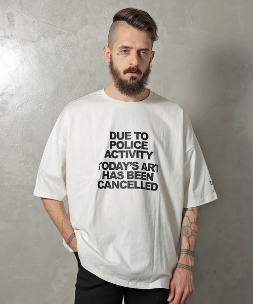 BRANDALISED（ブランダライズド）の「GA×BRANDALISED BACK ＦＵＣＫ-ART TEE（Tシャツ/カットソー・メンズ・ブラック/ホワイト・L/M）」の16枚目の写真