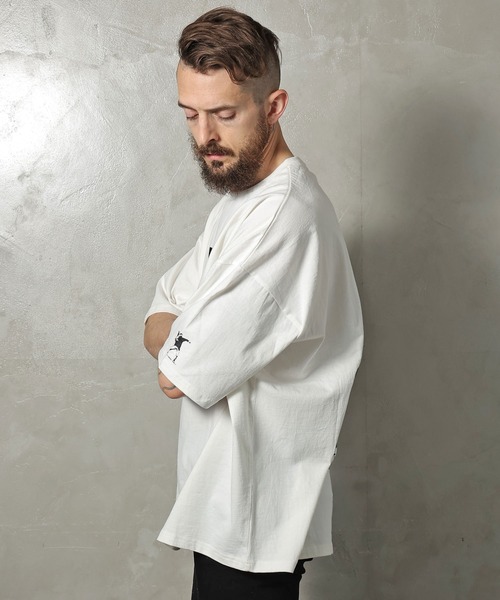 BRANDALISED（ブランダライズド）の「GA×BRANDALISED BACK ＦＵＣＫ-ART TEE（Tシャツ/カットソー・メンズ・ブラック/ホワイト・L/M）」の18枚目の写真