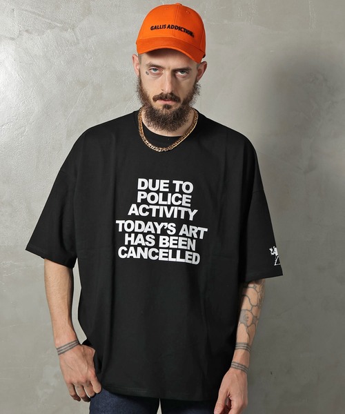 BRANDALISED（ブランダライズド）の「GA×BRANDALISED BACK ＦＵＣＫ-ART TEE（Tシャツ/カットソー・メンズ・ブラック/ホワイト・L/M）」の10枚目の写真