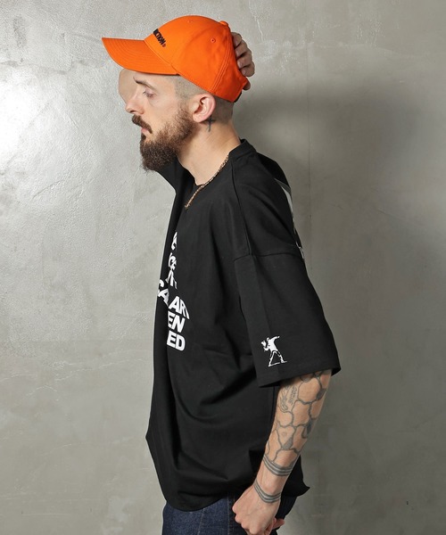 BRANDALISED（ブランダライズド）の「GA×BRANDALISED BACK ＦＵＣＫ-ART TEE（Tシャツ/カットソー・メンズ・ブラック/ホワイト・L/M）」の9枚目の写真