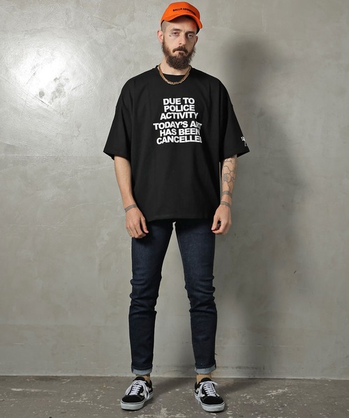 BRANDALISED（ブランダライズド）の「GA×BRANDALISED BACK ＦＵＣＫ-ART TEE（Tシャツ/カットソー・メンズ・ブラック/ホワイト・L/M）」の8枚目の写真