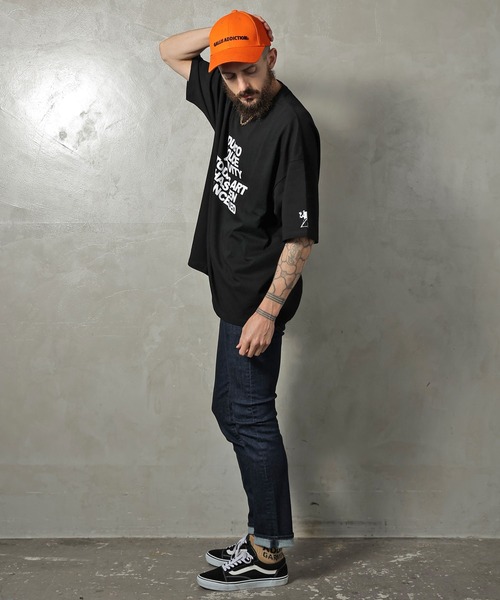 BRANDALISED（ブランダライズド）の「GA×BRANDALISED BACK ＦＵＣＫ-ART TEE（Tシャツ/カットソー・メンズ・ブラック/ホワイト・L/M）」の11枚目の写真