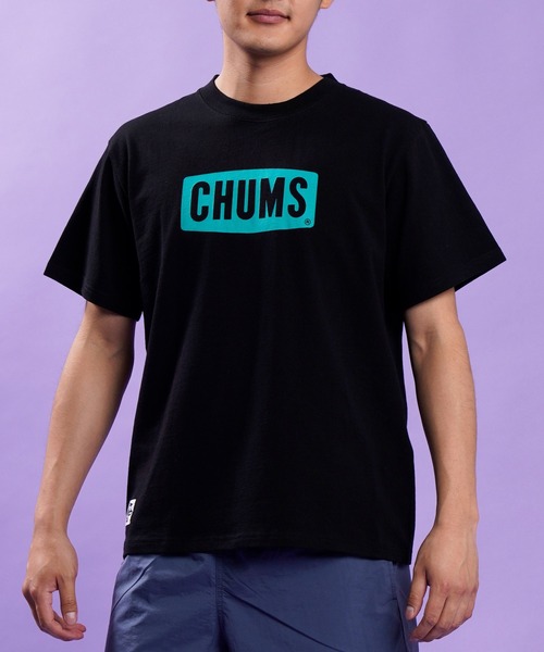 CHUMS(チャムス)の「【オンライン限定】CHUMS/チャムス 半袖Tシャツ 01-1324(Tシャツ/カットソー・メンズ・マスタード/ホワイト/ブラック・M/L/S)」の3枚目の写真