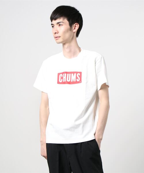 CHUMS(チャムス)の「【オンライン限定】CHUMS/チャムス 半袖Tシャツ 01-1324(Tシャツ/カットソー・メンズ・マスタード/ホワイト/ブラック・M/L/S)」の13枚目の写真