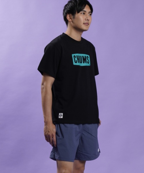 CHUMS(チャムス)の「【オンライン限定】CHUMS/チャムス 半袖Tシャツ 01-1324(Tシャツ/カットソー・メンズ・マスタード/ホワイト/ブラック・M/L/S)」の12枚目の写真