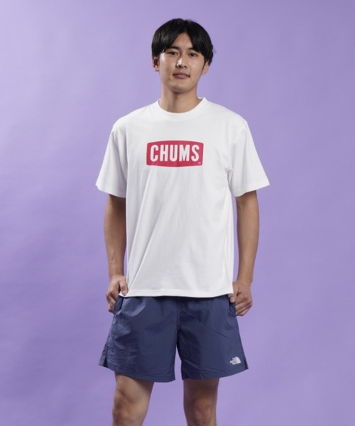 CHUMS(チャムス)の「【オンライン限定】CHUMS/チャムス 半袖Tシャツ 01-1324(Tシャツ/カットソー・メンズ・マスタード/ホワイト/ブラック・M/L/S)」の7枚目の写真
