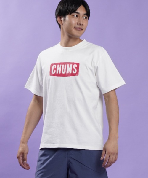 CHUMS(チャムス)の「【オンライン限定】CHUMS/チャムス 半袖Tシャツ 01-1324(Tシャツ/カットソー・メンズ・マスタード/ホワイト/ブラック・M/L/S)」の16枚目の写真