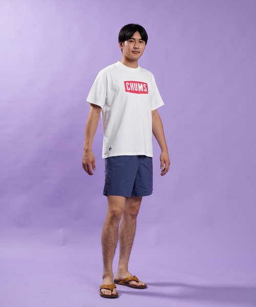 CHUMS(チャムス)の「【オンライン限定】CHUMS/チャムス 半袖Tシャツ 01-1324(Tシャツ/カットソー・メンズ・マスタード/ホワイト/ブラック・M/L/S)」の6枚目の写真