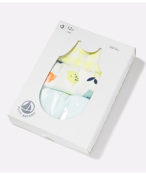 PETIT BATEAU（プチバトー）の「タンクトップボディ３枚組（タンクトップ・キッズ・その他・6MONTH/24MONTH/12MONTH/18MONTH）」の5枚目の写真