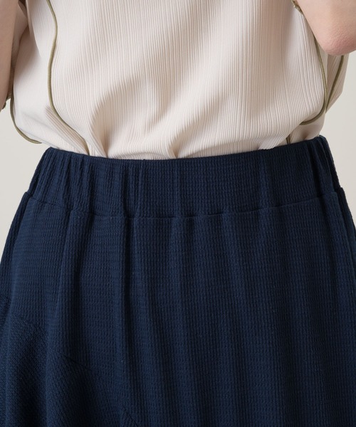 Kastane（カスタネ）の「アシメフリルカットスカート（スカート・レディース・ネイビー/ブラック・FREE）」の9枚目の写真