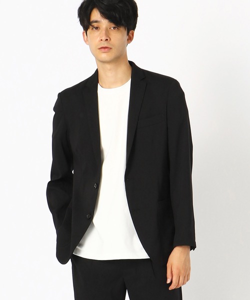 COMME CA ISM(コムサイズム)の「《ウォッシャブル》 コードレーン ジャケット(テーラードジャケット・メンズ・ブラック/ネイビー・SMALL/MEDIUM/LARGE/X-LARGE)」の1枚目の写真
