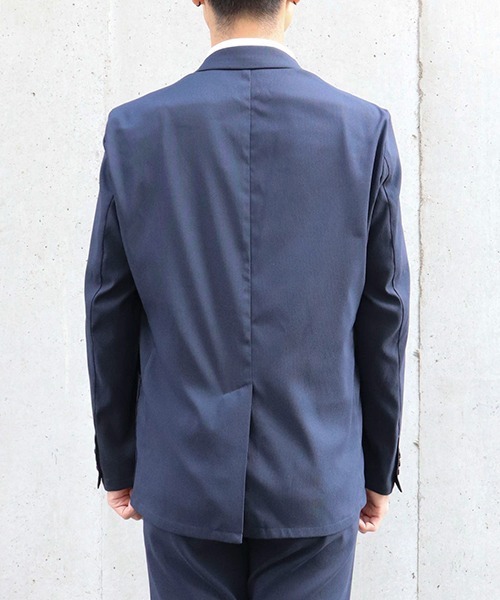 COMME CA ISM(コムサイズム)の「《ウォッシャブル》 コードレーン ジャケット(テーラードジャケット・メンズ・ブラック/ネイビー・SMALL/MEDIUM/LARGE/X-LARGE)」の7枚目の写真