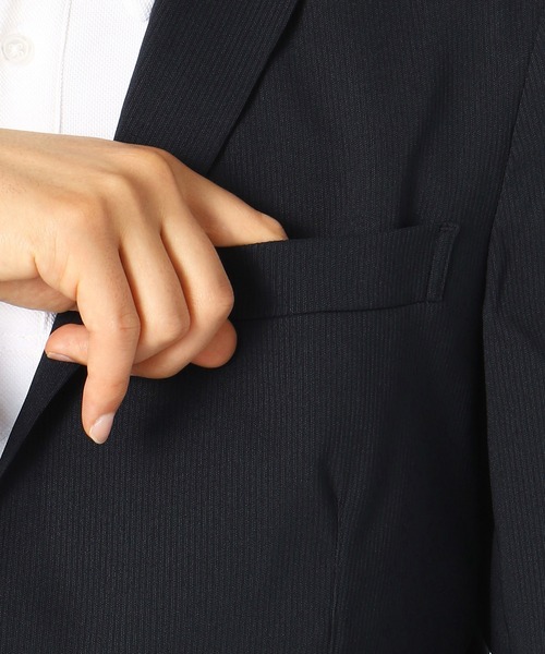 COMME CA ISM(コムサイズム)の「《ウォッシャブル》 コードレーン ジャケット(テーラードジャケット・メンズ・ブラック/ネイビー・SMALL/MEDIUM/LARGE/X-LARGE)」の22枚目の写真