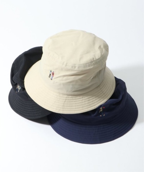 ikka(イッカ)の「SUPPLEX NYLON HAT(ハット・メンズ・ブラック/ブルー系その他/パープル/ベージュ・FREE)」の3枚目の写真