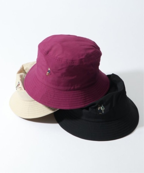 ikka(イッカ)の「SUPPLEX NYLON HAT(ハット・メンズ・ブラック/ブルー系その他/パープル/ベージュ・FREE)」の1枚目の写真