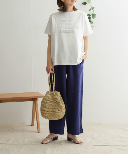 URBAN RESEARCH DOORS（アーバンリサーチドアーズ）の「コットンプリント半袖Tシャツ（Tシャツ/カットソー・レディース・その他1/その他2/その他3・ONE）」の13枚目の写真