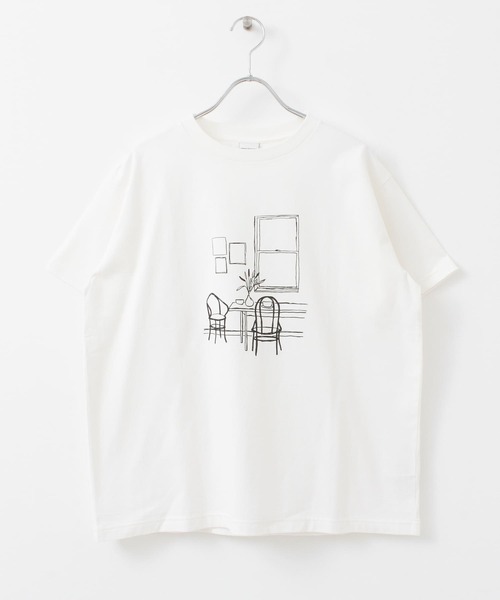 URBAN RESEARCH DOORS（アーバンリサーチドアーズ）の「コットンプリント半袖Tシャツ（Tシャツ/カットソー・レディース・その他1/その他2/その他3・ONE）」の20枚目の写真