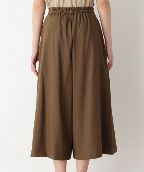 pink adobe（ピンクアドベ）の「◆【M-LL】クール サイドボタンガウチョパンツ（その他パンツ・レディース・ダークブラウン/ネイビー/カーキ・40/38/42）」の4枚目の写真