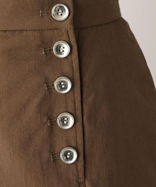 pink adobe（ピンクアドベ）の「◆【M-LL】クール サイドボタンガウチョパンツ（その他パンツ・レディース・ダークブラウン/ネイビー/カーキ・40/38/42）」の7枚目の写真