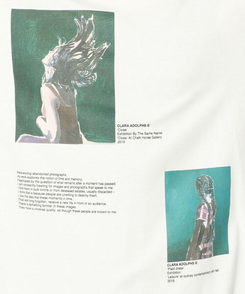 JOHN MASON SMITH（ジョンメイソンスミス）の「John Mason Smith (ジョンメイソンスミス) CLOSE & PLAID DRESS LONG SLEEVE T-SHIRT/21WCT-#862S-CA（Tシャツ/カットソー・メンズ・ホワイト・MEDIUM/LARGE）」の13枚目の写真