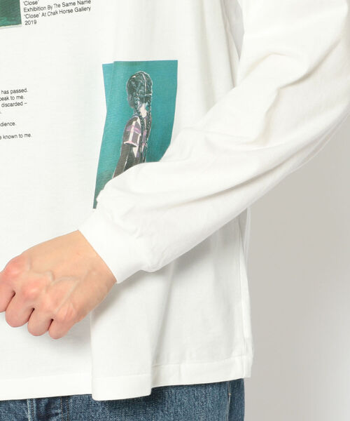 JOHN MASON SMITH（ジョンメイソンスミス）の「John Mason Smith (ジョンメイソンスミス) CLOSE & PLAID DRESS LONG SLEEVE T-SHIRT/21WCT-#862S-CA（Tシャツ/カットソー・メンズ・ホワイト・MEDIUM/LARGE）」の10枚目の写真