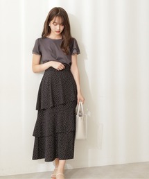PROPORTION BODY DRESSING | ＜Ｅ＞アシメティアードスカート / 1211227501(スカート)