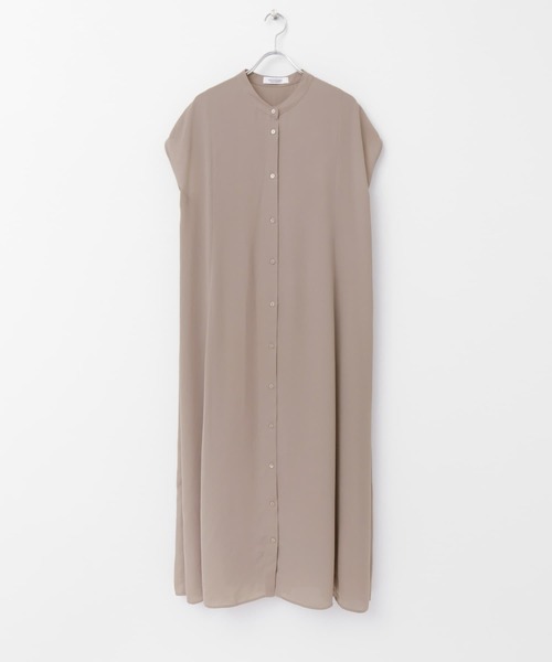 URBAN RESEARCH Sonny Label(アーバンリサーチサニーレーベル)の「【WEB限定】バックプリーツフレンチワンピース(ワンピース・レディース・グレー系その他/ブルー系その他/ライトグレー・FREE)」の7枚目の写真