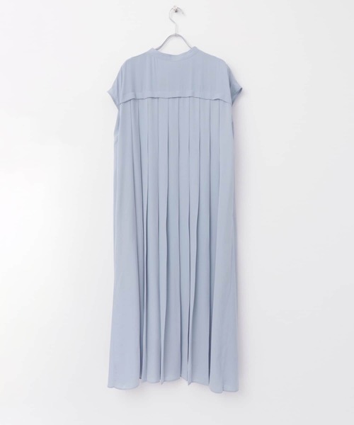 URBAN RESEARCH Sonny Label(アーバンリサーチサニーレーベル)の「【WEB限定】バックプリーツフレンチワンピース(ワンピース・レディース・グレー系その他/ブルー系その他/ライトグレー・FREE)」の16枚目の写真