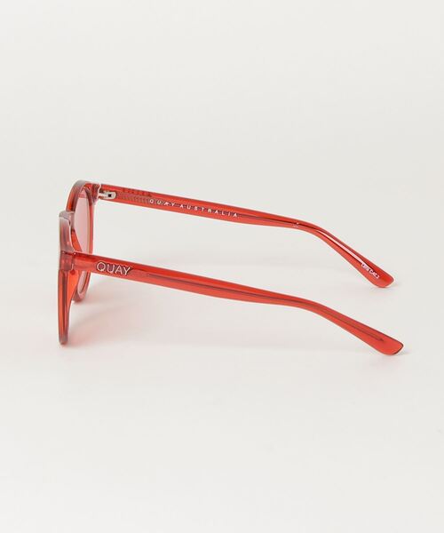 quay（キー）の「Quay Eyeware Australia/キーオーストラリア サングラス QW-334 RED/RED（サングラス・メンズ・レッド系その他・FREE）」の4枚目の写真