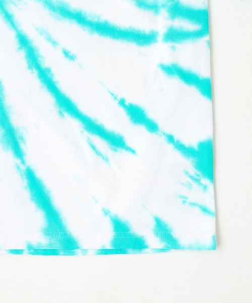 X-girl（エックスガール）の「OUTLINE MILLS LOGO S/S TEE（Tシャツ/カットソー・レディース・オレンジ/ブラック/グリーン/パープル・M/XL/S/L）」の10枚目の写真