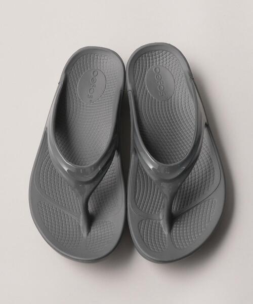 OOFOS（ウーフォス）の「【WEB限定】＜OOFOS(ウーフォス)＞ oolala（サンダル・レディース・ダークグレー/ブラック/ベージュ/ホワイト・23cm/24cm/25cm）」の7枚目の写真