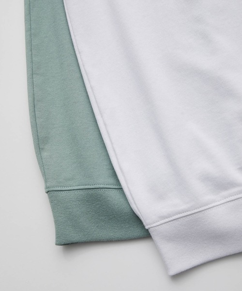 JUNRED(ジュンレッド)の「ワッペンカレッジルーズTEE(Tシャツ/カットソー・メンズ・ホワイト/グリーン・M/L)」の9枚目の写真