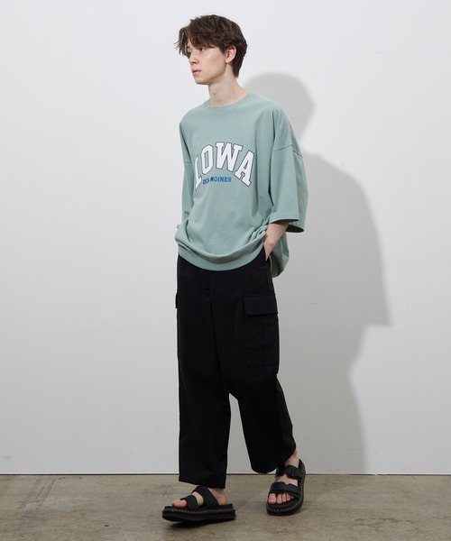 JUNRED(ジュンレッド)の「ワッペンカレッジルーズTEE(Tシャツ/カットソー・メンズ・ホワイト/グリーン・M/L)」の10枚目の写真