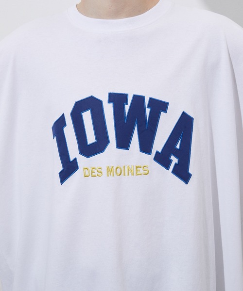 JUNRED(ジュンレッド)の「ワッペンカレッジルーズTEE(Tシャツ/カットソー・メンズ・ホワイト/グリーン・M/L)」の13枚目の写真