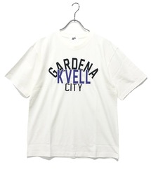 RDS 16/-天竺 カレッジフォント 半袖 プリント Tシャツ
