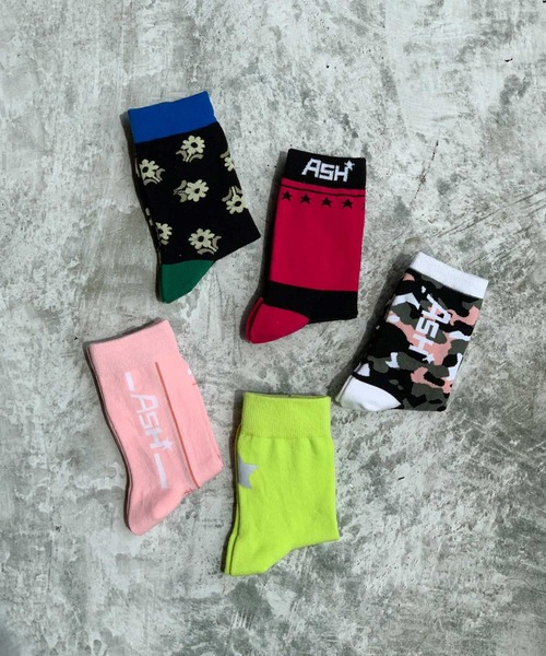 ASH（アッシュ）の「【SOCK6】ピンクソックス（ソックス/靴下・レディース・ピンク・ONE SIZE）」の6枚目の写真