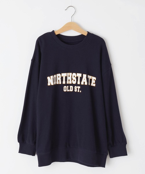&yam(アンドヤム)の「デコボコ織カレッジバルーンスリーブロンT【親子お揃い/リンクコーデ】(Tシャツ/カットソー・キッズ・ブラック/ベージュ/ホワイト/ブルー・150-160cm/140-150cm/110-120cm/130-140cm/120-130cm)」の21枚目の写真