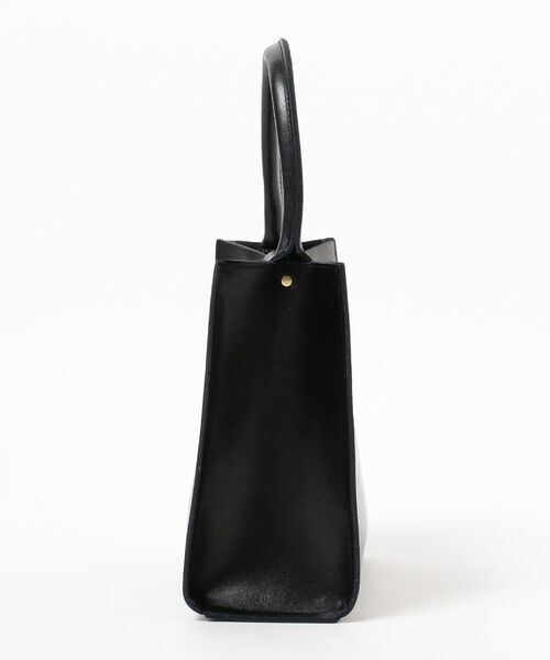 Ray BEAMS(レイビームス)の「Ray BEAMS / メタル ツイスト バッグ(トートバッグ・レディース・ブラック/ワイン・ONE SIZE)」の6枚目の写真