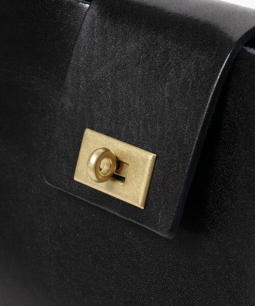 Ray BEAMS(レイビームス)の「Ray BEAMS / メタル ツイスト バッグ(トートバッグ・レディース・ブラック/ワイン・ONE SIZE)」の9枚目の写真