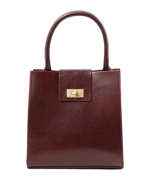 Ray BEAMS(レイビームス)の「Ray BEAMS / メタル ツイスト バッグ(トートバッグ・レディース・ブラック/ワイン・ONE SIZE)」の11枚目の写真