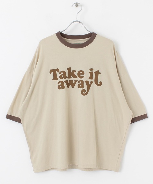 VOTE MAKE NEW CLOTHES(ボートメイクニュークローズ)の「『別注』VOTE MAKE NEW CLOTHES×URiD BIG RINGER TEE(Tシャツ/カットソー・メンズ・ホワイト/ネイビー/ブラウン・FREE)」の11枚目の写真