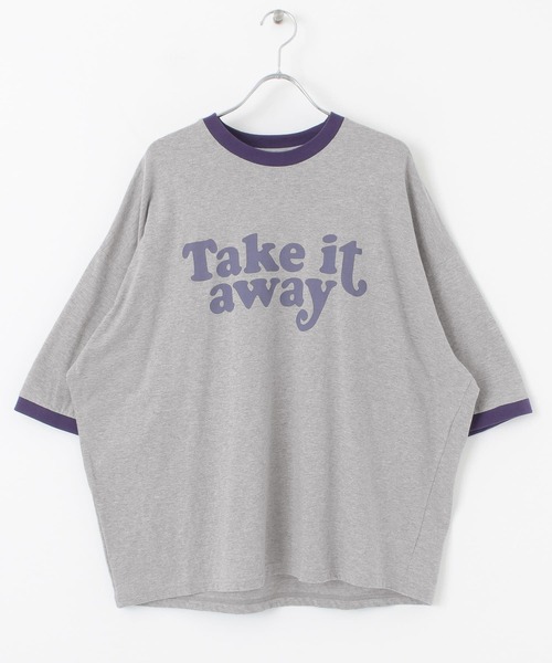 VOTE MAKE NEW CLOTHES(ボートメイクニュークローズ)の「『別注』VOTE MAKE NEW CLOTHES×URiD BIG RINGER TEE(Tシャツ/カットソー・メンズ・ホワイト/ネイビー/ブラウン・FREE)」の12枚目の写真