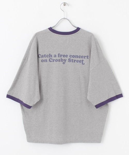 VOTE MAKE NEW CLOTHES(ボートメイクニュークローズ)の「『別注』VOTE MAKE NEW CLOTHES×URiD BIG RINGER TEE(Tシャツ/カットソー・メンズ・ホワイト/ネイビー/ブラウン・FREE)」の15枚目の写真