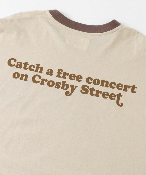 VOTE MAKE NEW CLOTHES(ボートメイクニュークローズ)の「『別注』VOTE MAKE NEW CLOTHES×URiD BIG RINGER TEE(Tシャツ/カットソー・メンズ・ホワイト/ネイビー/ブラウン・FREE)」の18枚目の写真