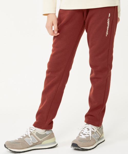 KRIFF MAYER Kid's Collection（クリフメイヤーキッズコレクション）の「裏シャギーパンツ（スウェットパンツ・キッズ・チャコール/ブラック/ネイビー/グレー/カーキ/レンガ・130/150/170/120/140/160）」の7枚目の写真