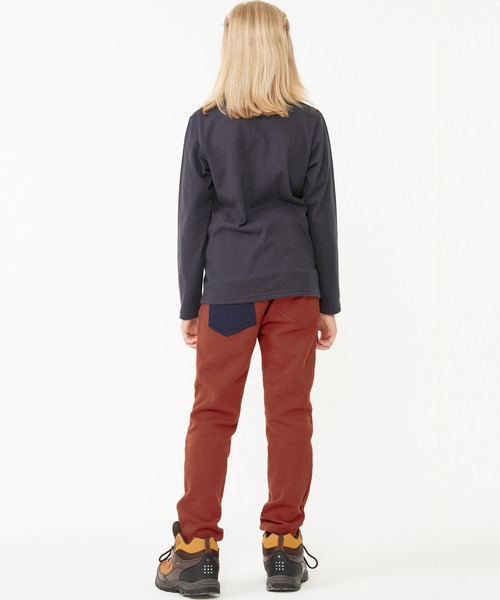 KRIFF MAYER Kid's Collection（クリフメイヤーキッズコレクション）の「裏シャギーパンツ（スウェットパンツ・キッズ・チャコール/ブラック/ネイビー/グレー/カーキ/レンガ・130/150/170/120/140/160）」の11枚目の写真