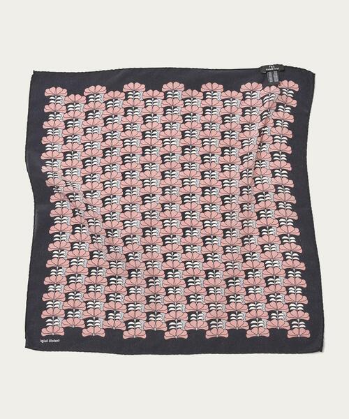 Fratelli Luigi(フラテッリルイージ)の「<Fratelli Luigi (フラテッリ ルイージ) > プリント フラワー チーフ(ポケットチーフ・メンズ・ワインレッド/コバルトブルー・FREE)」の1枚目の写真