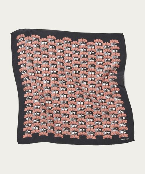 Fratelli Luigi(フラテッリルイージ)の「<Fratelli Luigi (フラテッリ ルイージ) > プリント フラワー チーフ(ポケットチーフ・メンズ・ワインレッド/コバルトブルー・FREE)」の3枚目の写真