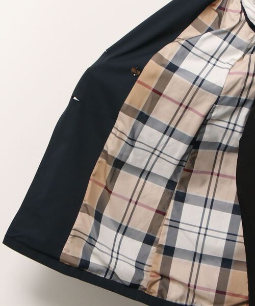 Barbour（バブアー）の「LADIES GLENDEVON SHOWERPROOF（トレンチコート・レディース・ネイビー/ベージュ・8/10）」の9枚目の写真