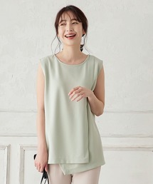 ノースリーブイレヘムトップス